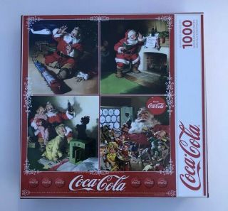 Springbok 1000 Piece Coca Cola Special Magic Santa Christmas Puzzle 34 - 10854