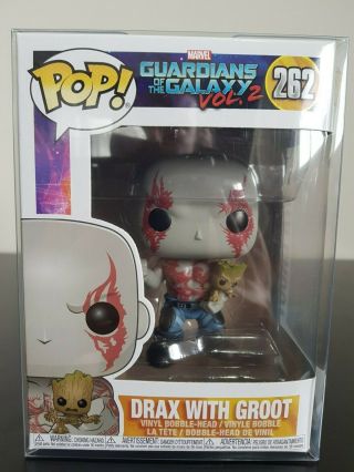 Marvel Funko Pop - Drax With Groot - Guardians Of The Galaxy 2 - No.  262