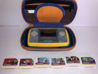 Vtech Mobigo Touch Learning System - & 6 Games Read