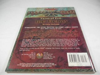 Advanced Dungeons & Dragons AD&D Planescape Faces of Evil the Fiends 4