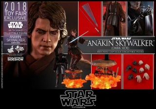 Hot Toys Star Wars 1/6 Anakin Skywalker Dark Side Last Arrives Sep2019