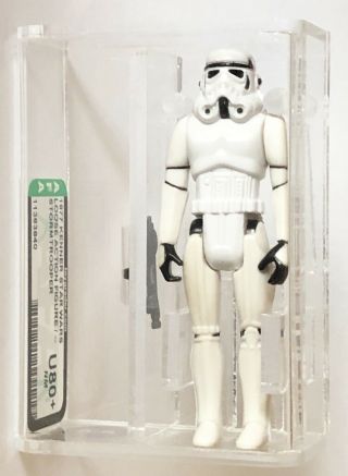 Loose Vintage Star Wars Stormtrooper Afa U80,  No Coo