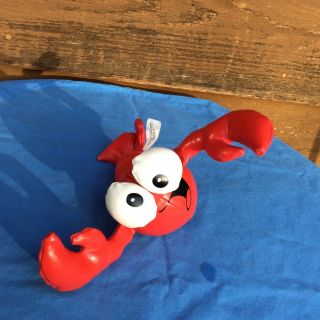 Joe’s Crab Shack Lobster Red Toy Doll Plush Rare