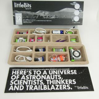 Littlebits Space Kit Electronic Kit For Stem Learning Circuits 12 Modules Ir Led
