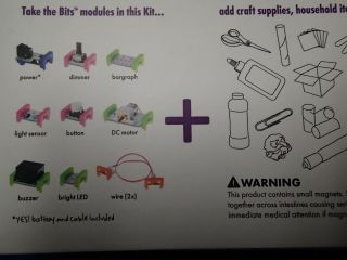 LittleBits Kids ' Electronics Learning Kit,  Base Kit, 5