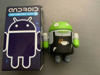 Android Mini Collectible Figure: Series 03 - Barista Bot By Andrew Bell