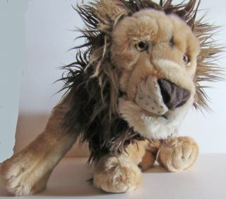 Fao Schwarz Large 20 " Lion Plush Stuffed Animal Toy