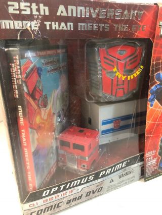 Transformers Universe 25th Anniversary G1 Optimus Prime MISB Hasbro VHTF 2