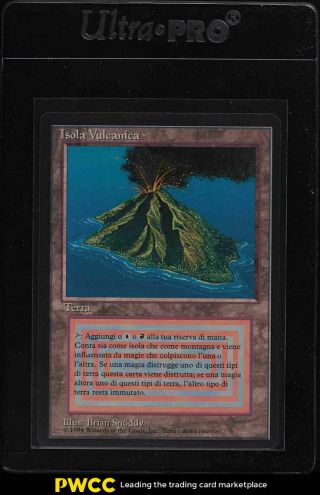 1994 Mtg Revised Edition Fbb Italian Volcanic Island (pwcc)