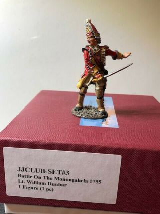 John Jenkins Jjclub - Set 3 Lt.  William Dunbar,  Battle Of Monongahela,  1755,  Exc