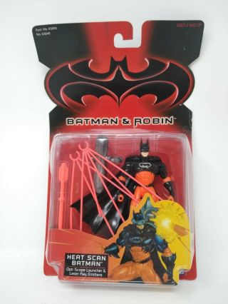 Batman & Robin - Heat Scan 1997 Dc Comics Vintage Action Figure Toy Nib