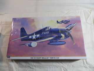 Hasegawa 1:32 F6f - 5n Night Hellcat Vmf (n) - 541 Model Kit 08139
