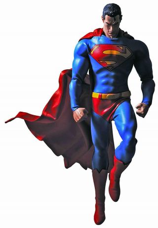 Superman From Batman: Hush Real Action Hero 12 " Figure By Medicom (mib)