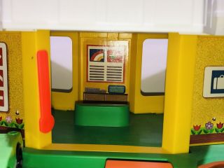 Vintage Fisher Price Little People Airport 1980 w/ Box 2502 7