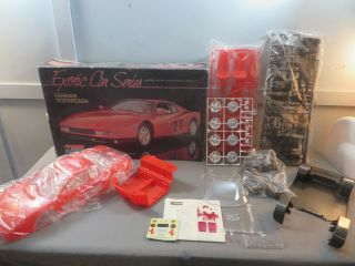 Monogram 1:12 Ferrari Testarossa Model Kit 2803 Open Box