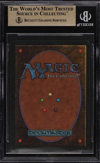 1993 Magic The Gathering MTG Unlimited Timetwister R B BGS 9.  5 GEM (PWCC) 2