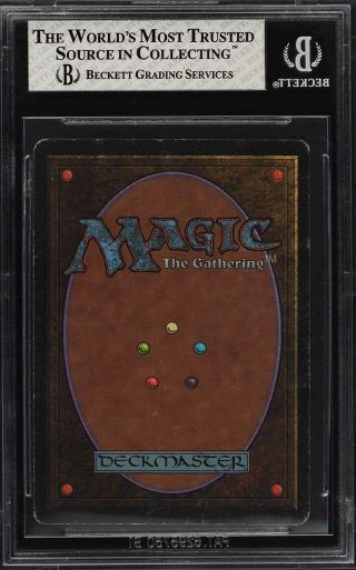 1993 Magic The Gathering MTG Unlimited Mox Sapphire R A BGS 5.  5 EX,  (PWCC) 2