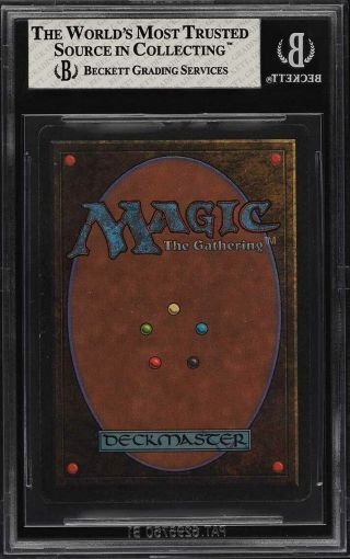 1993 Magic The Gathering MTG Unlimited Mox Emerald R A BGS 8 NM - MT (PWCC) 2