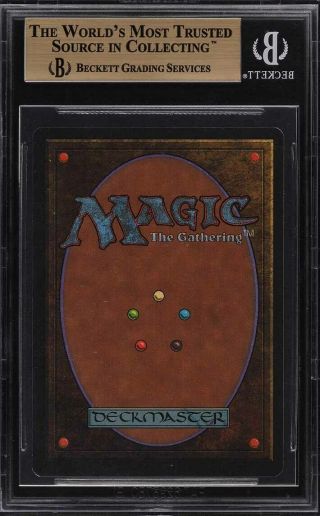 1993 Magic The Gathering MTG Unlimited Ancestral Recall R B BGS 9.  5 GEM (PWCC) 2
