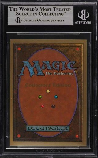 1993 Magic The Gathering MTG Collector ' s Edition Mox Jet R A BGS 9 (PWCC) 2