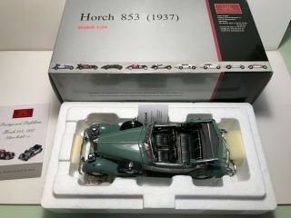 Cmc 1937 Horch 853 Cabriolet 1:24 Scale Diecast Model Mib