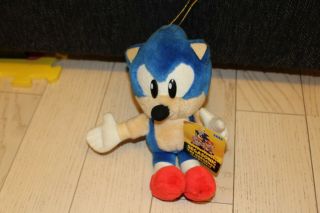 Sega Sonic The Hedgehog 1994 Plush Doll Htp Curnival