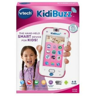 Vtech Kidibuzz Hand - Held Smart Device Toy Phone For Kids Video Tablet - Pink