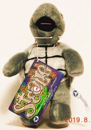 Grateful Dead Bean Bear 7” Stealie Turtle 4/17/72 With Card By Liquid Blue 2001