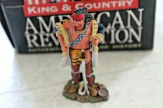King & Country Revolutionary War Br052 Woodland Indian " Coat "