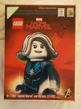 Sdcc Comic Con 2019 Lego Exclusive Captain Marvel Set