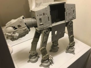 1981 Kenner Vintage Star Wars At - At Imperial Walker With Driver Near Complete