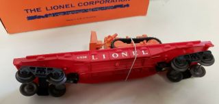 Lionel 6816 Flat Car w/Allis - Chalmers Bulldozer 1959 - 60 box 6