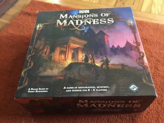 Mansions Of Madness 1st First Edition Arkham Horror Mystery Board Game