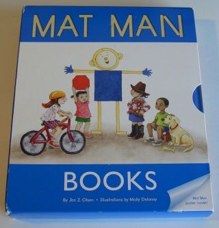 4 Mat Man Books Box Set W/poster
