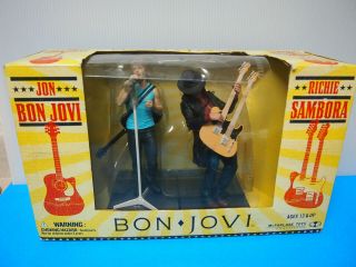 Jon Bon Jovi & Richie Sambora Mcfarlane Toys 2 Pack Boxed Set Action Figure