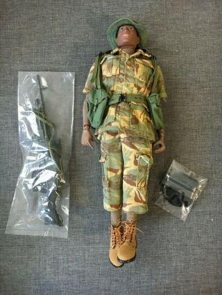 Custom 1/6 Scale 12 " Gi Joe Rhodesian Selous Scouts Officer Action Figure