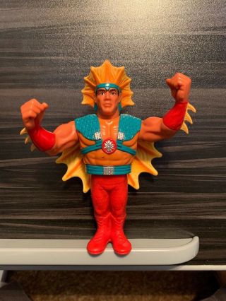 Vintage Ricky The Dragon Steamboat Wwf Figure
