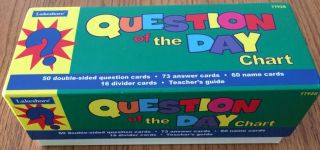 Lakeshore Learning Question Of The Day Chart Cards