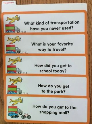 Lakeshore Learning Question of the Day Chart Cards 4