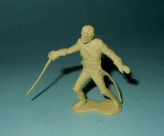 1950s Marx Zorro Play Set Cream Plastic 54mm El Commandante Character Figure