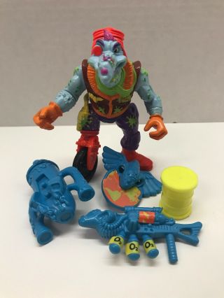 Toxic Crusaders Nozone Loose Figure W/ Accessories 1991 Playmates Toys