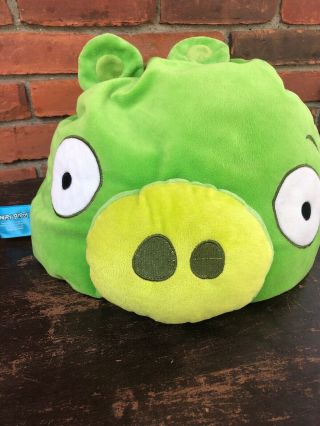 15 " Big Angry Birds Plush Stuffed Green Pig Pillow Toy Animal Large