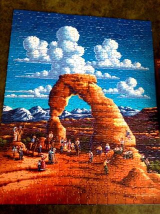 Dowdle Arches 500 Pc Jigsaw Puzzle Complete