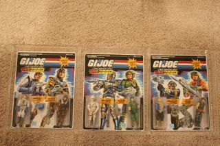 1987 - Battle Force 2000 Moc Complete Set (vintage Hasbro Gi Joe Figures)