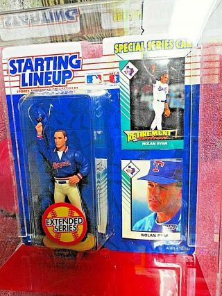 1993 Nolan Ryan Starting Line up,  Retirement Edition,  Extended Series 3