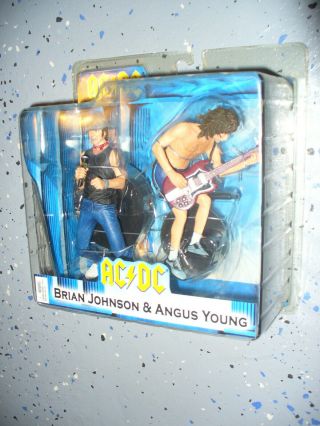 Reel Toys Neca - Ac Dc Brian Johnson & Angus Young - Figure 2 Pack - Dated 2007