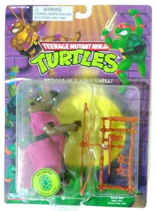 1995 Playmates Teenage Mutant Ninja Turtles Tmnt - Splinter Very Rare