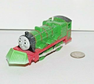 Motorized Trackmaster Thomas Friends Train Tank Snow Clearing Henry Engine Plow