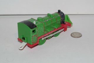 Motorized Trackmaster Thomas Friends Train Tank Snow Clearing Henry Engine Plow 3