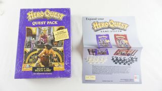 Return of the Witch Lord,  Milton Bradley,  HeroQuest,  Unpunched,  Sprued Figures 2